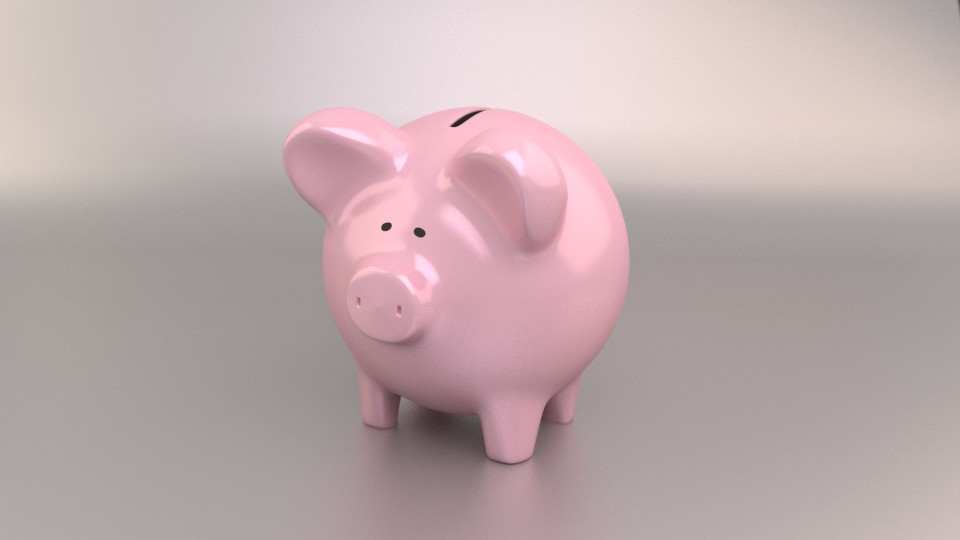 Piggy bank pig preview image 1
